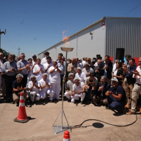 El gasoducto Acebal-Pavón Arriba fue inaugurado ayer