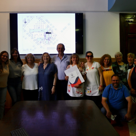 Provincia realizó el primer desembolso para el Comedor de la Escuela 6036