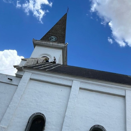 Continúa la campaña solidaria para reparar el techo de La Parroquia La Asunción