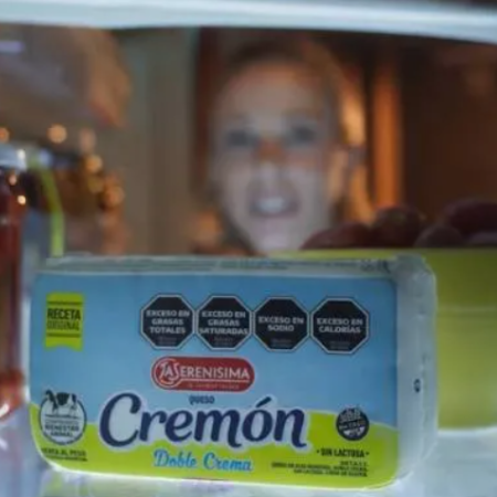 Detectaron gérmenes en un lote de queso cremón de La Serenísima