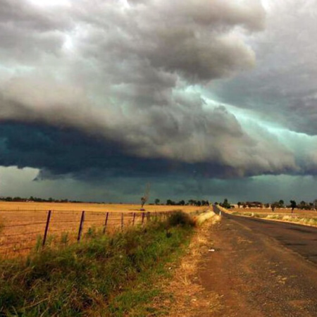 Tiempo loco: Anuncian tormentas durante la madrugada en el sur de Santa Fe