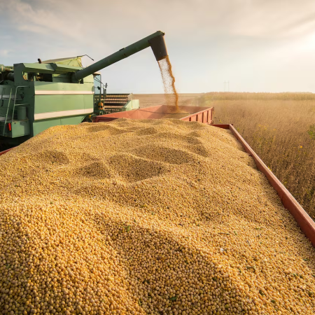 Proyectan cosecha récord de 154,8 millones de toneladas para la campaña 2025/26