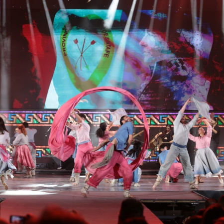 La Delegación Oficial Santafesina deslumbró en el Festival de Folclore de Cosquín