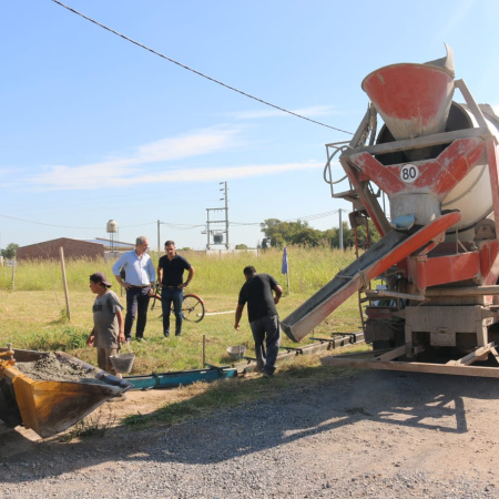 Siguen las obras en Mi Lote
