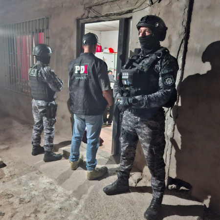 PDI hizo 126 allanamientos en menos de una semana en Rosario y la región