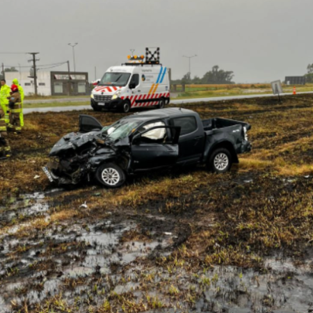 Carlos Pighin protagonizó un grave accidente en la autopista