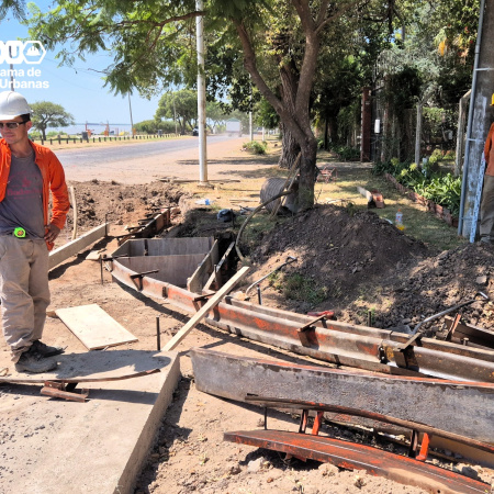 Pueblo Esther mejora los accesos a la costanera