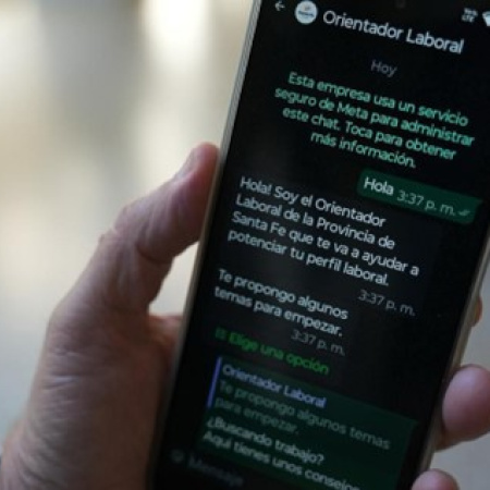 "Orientador Laboral": Provincia desarrolló un asistente virtual para ayudar a encontrar trabajo