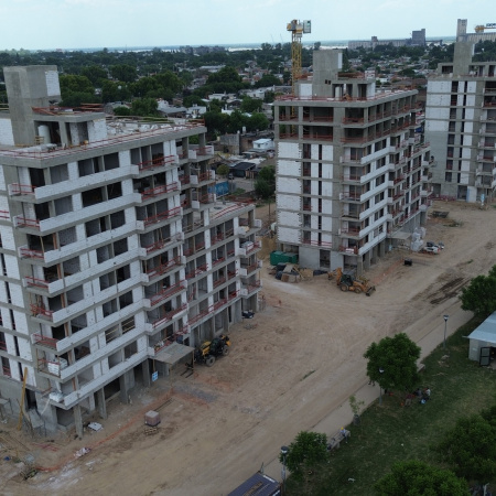 La villa deportiva de Rosario supera el 60% de avance