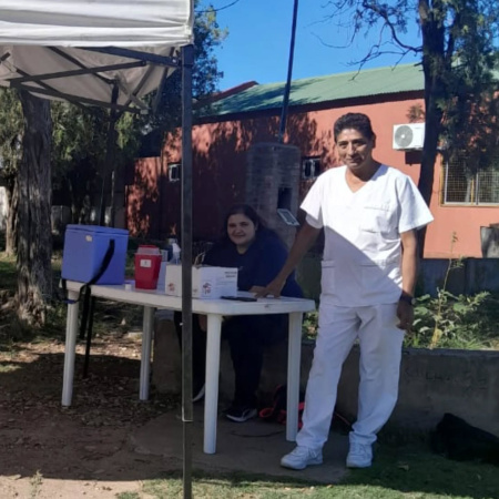 Se concretó una nueva Posta de Salud en "El Ombú" en el Mes de la Mujer