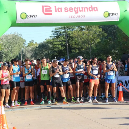 460 corredores participaron de la Maratón de los Bomberos