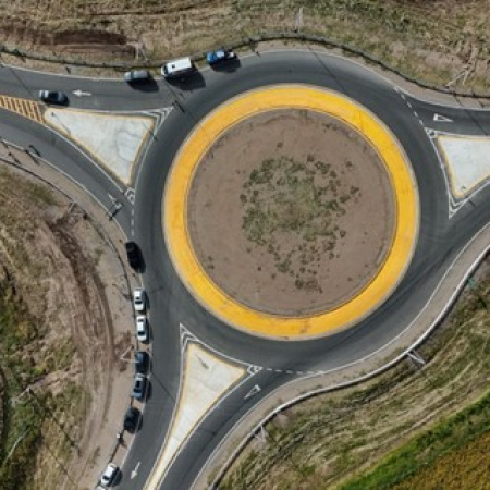 Provincia inauguró la repavimentación de la Ruta 14