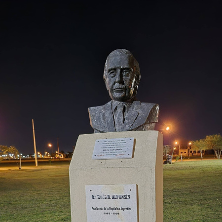 Homenaje a Raúl Alfonsín a 17 años de su desaparición física