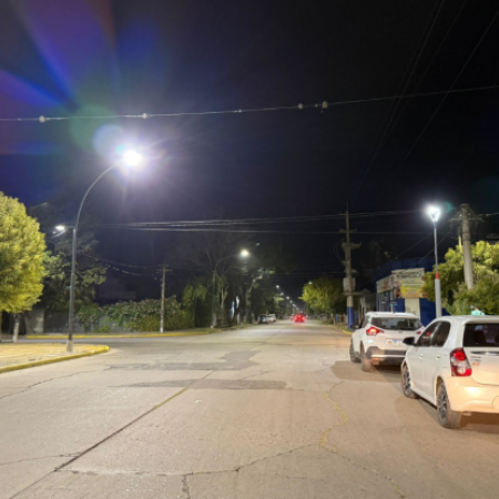 El municipio avanza con nuevas obras de iluminación en los barrios