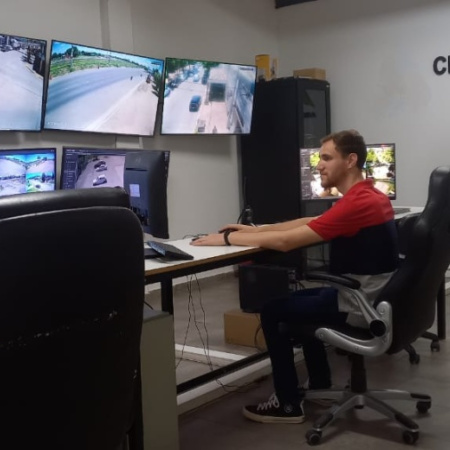 En dos años el Centro de Monitoreo Municipal sumó más de 100 cámaras y tecnología de punta