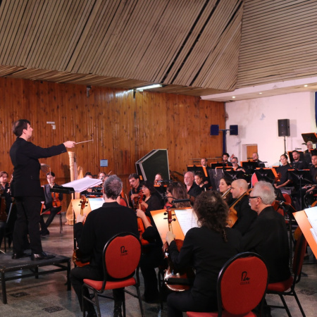Más de 500 personas disfrutaron de la Sinfónica de Rosario en Arroyo Seco