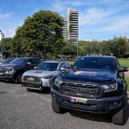 Fueron exhibidos los vehículos que serán rematados el jueves por APRAD