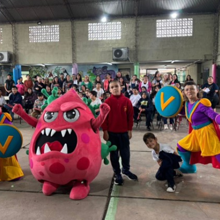 Vax Team y Santa Fe Acá Escuela se unieron para fortalecer la vacunación de niños y niñas