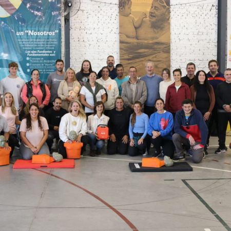 Incorporaron un desfibrilador en el Complejo Integral Los Tiburones