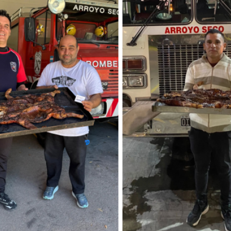 Los ganadores del chancho móvil retiraron su premio