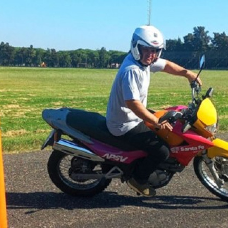 Santa Fe implementa un nuevo examen práctico para obtener la licencia de conducir motos