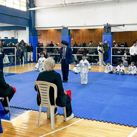 El salón Dorado del Asac fue sede del Torneo Interprovincial de Taekwondo