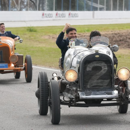 Pullaro inauguró obras en el Autódromo de Rafaela