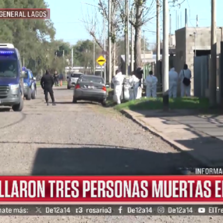 Un hombre y sus dos hijos fueron hallados muertos en General Lagos