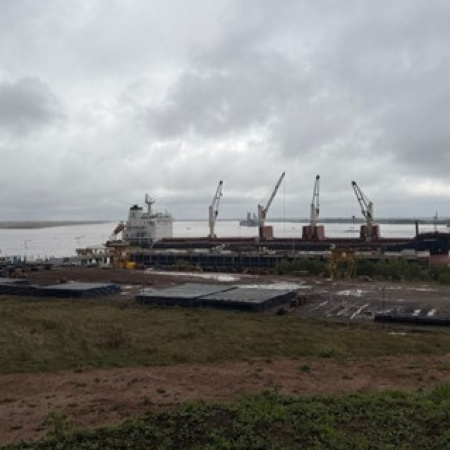 Se concretó la exportación de 30 mil toneladas de acero santafesino