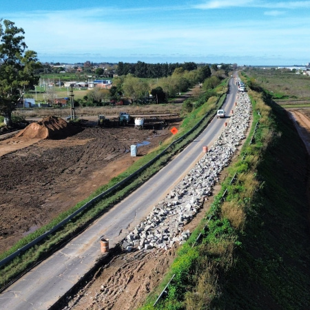 Avanza la reconstrucción de la Ruta Provincial 21