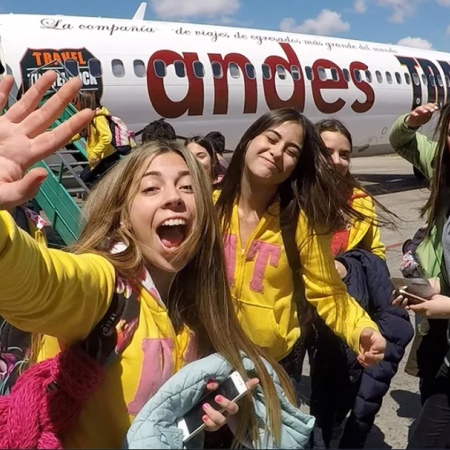 Vuelven los viajes de egresados al Aeropuerto de Rosario
