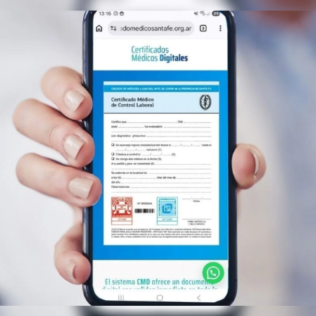 Santa Fe habilitó el certificado médico digital: cómo funciona el nuevo sistema