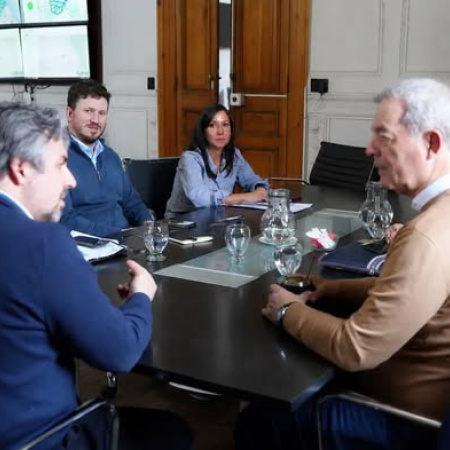 Tonelli se reunió con el Ministro Cococcioni para solicitar más seguridad para la ciudad