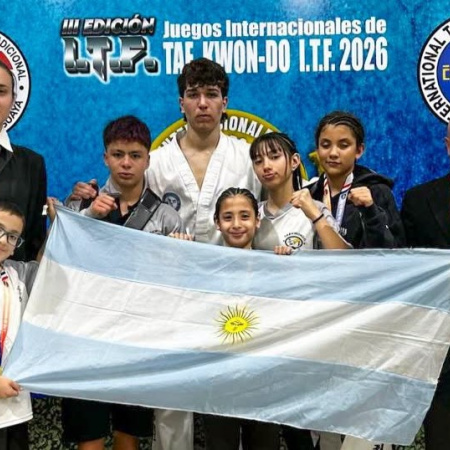 Cuatro arroyenses descollaron en los Juegos Internacionales de Taekwondo