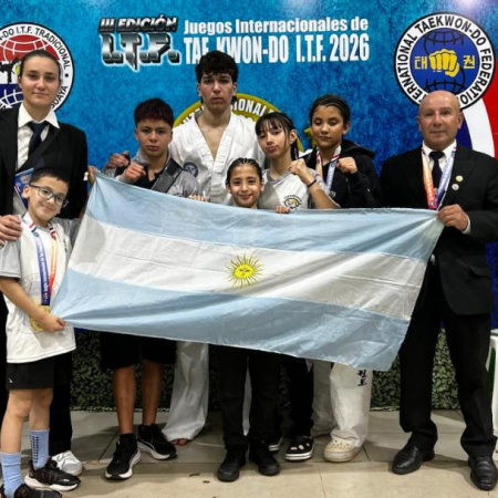 Seis arroyenses descollaron en los Juegos Internacionales de Taekwondo