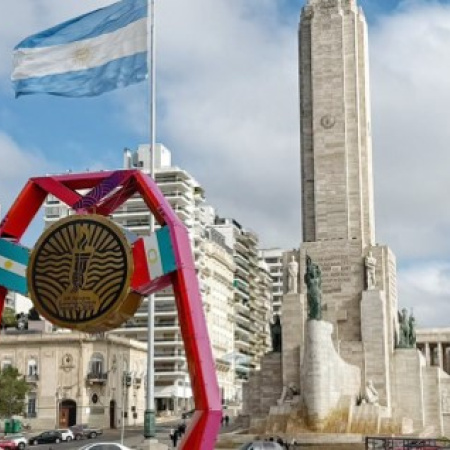 Rosario enciende la cuenta regresiva hacia los Juegos Suramericanos