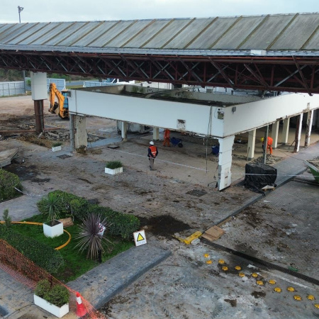 Renuevan las dos estaciones de servicio de la autopista a Santa Fe y proyecta una tercera cerca de Rosario