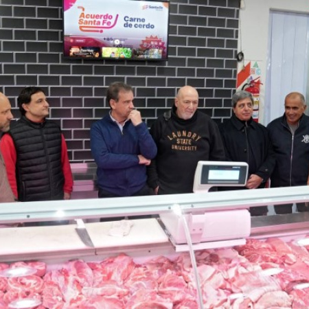 Acuerdo Santa Fe: se ofrecerán seis cortes de cerdo a $ 7.900 el kilo