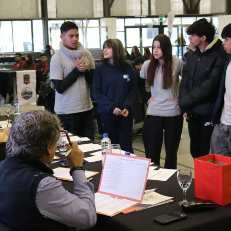 Estudiantes de la región expusieron sus conocimientos sobre el General San Martín
