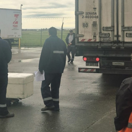 Swift importó panceta de Brasil a través del aeropuerto de Rosario