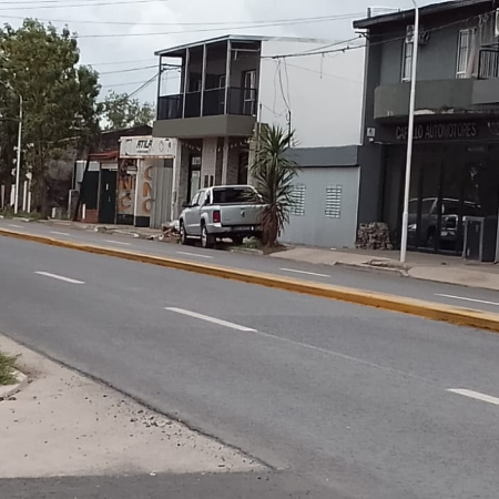 Provincia autorizó el estacionamiento sobre la ruta 21