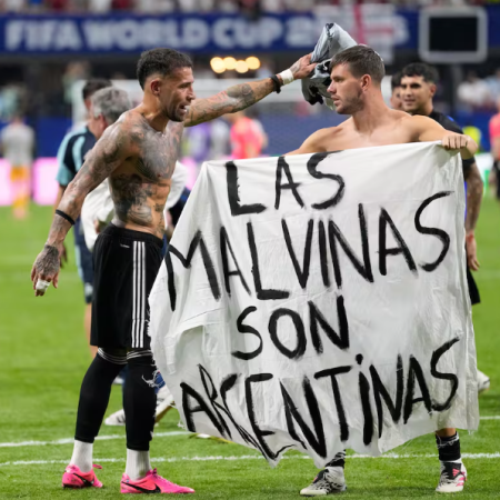 Excombatientes proponen una colecta para pagar la multa por la bandera de Malvinas