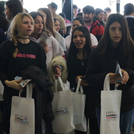 Cientos de jóvenes de Arroyo Seco y la región participaron de la Expo Carreras 2026