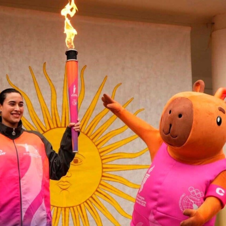 La Antorcha Suramericana llega a Arroyo Seco y será recibida en el Anfiteatro Municipal