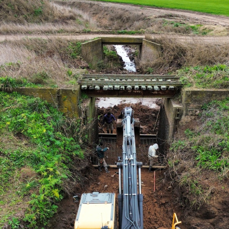 Etapa final para el reacondicionamiento del Arroyo Frías