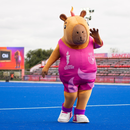 Furor por Capi, la mascota de los Juegos Suramericanos