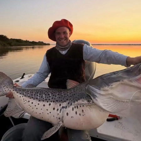 Pescaron un surubí de más de 40 kilos y lo devolvieron al río