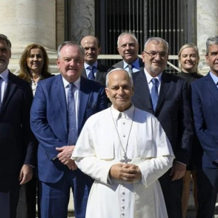 El Papa León XIV trasladó “un cálido saludo” al pueblo santafesino