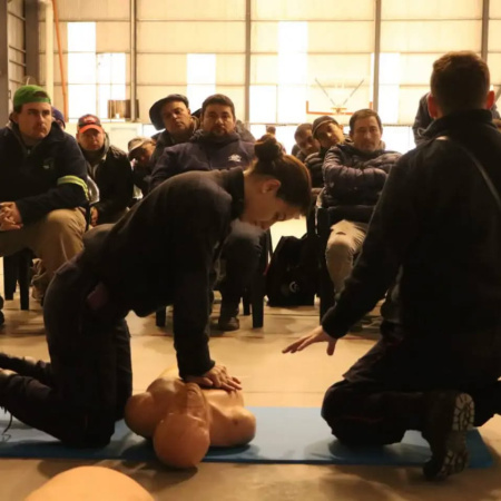 Inscriben al Curso gratuito de RCP y Primeros Auxilios