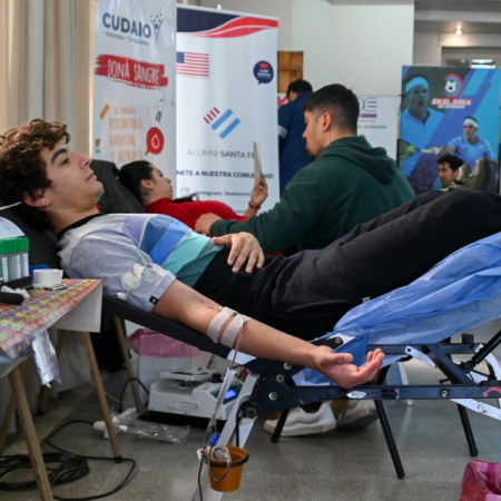 Campaña de donación de sangre en Arroyo Seco